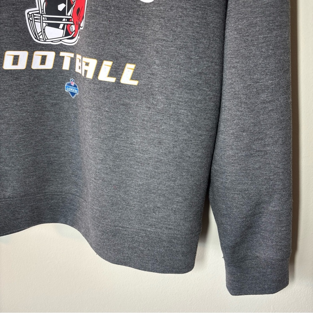 NFL Kansas City Chiefs NFL Combine Charcoal Crewneck Sweater - Picture 5 of 6